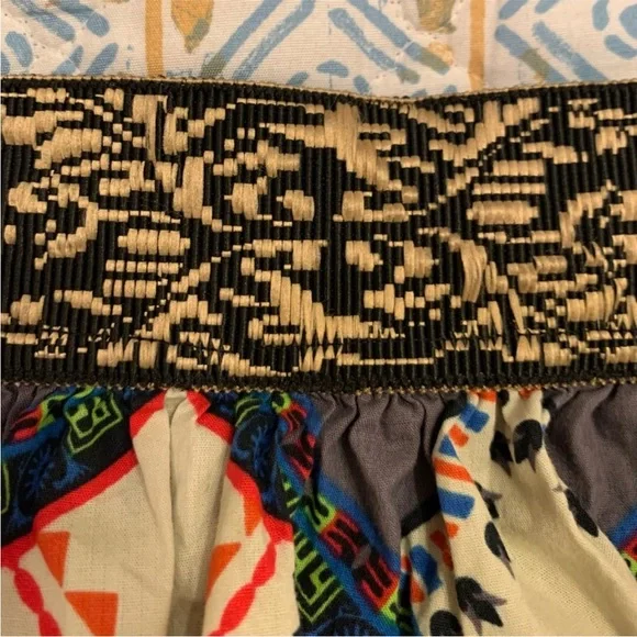 Flying Tomato Colorful Patterned Women's Skirt Tribal Flair Mini Large - Picture 5 of 7